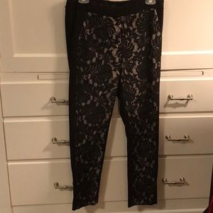 Chico’s Black label lace front pant